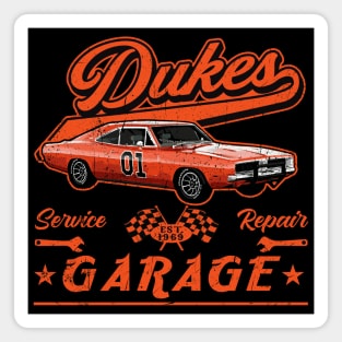 Dukes Garage Magnet